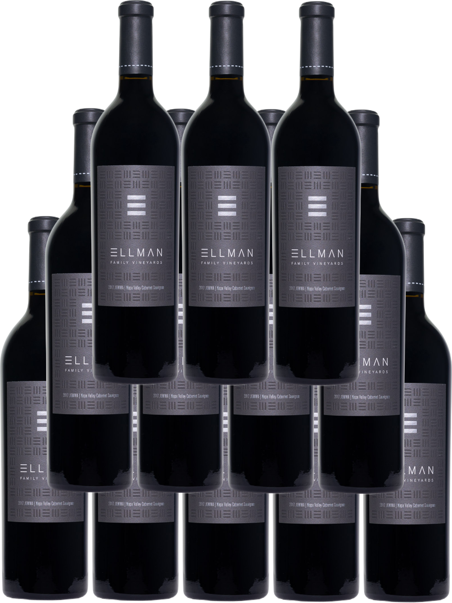Ellman Family Vineyards Cabernet Sauvignon Jemma Napa Valley 2019 750 ML (12 Bottles)