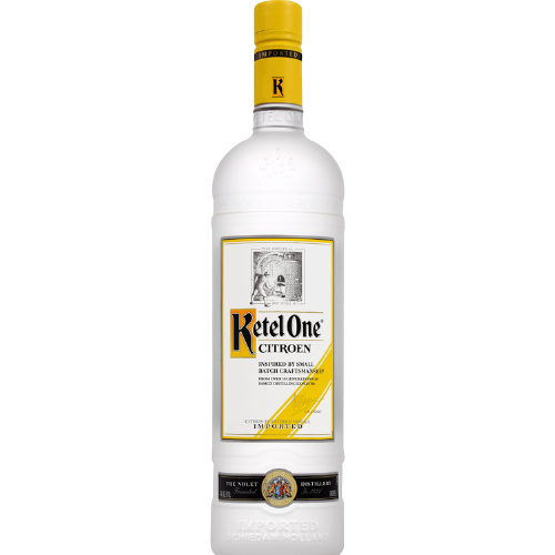 Ketel One Citrus Flavored Vodka Citroen 1 L bottle with a premium label design.