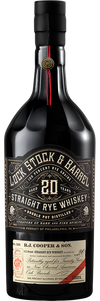 Lock Stock & Barrel Straight Rye Whiskey Private Selection 20 Yr 112 750 ML