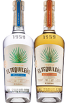 El Tequileno Tequila Combo 1 Each Platino Blanco 80 & Reposado Gran Reserva 80 375 ML (2 Bottles)