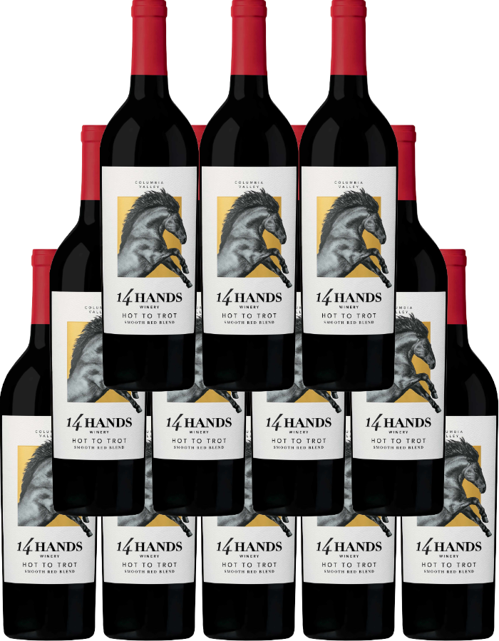 14 Hands Red Blend Hot To Trot Columbia Valley 750 ML (12 Bottles)