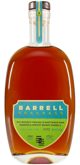 Barrell Rye Whiskey Seagrass Cask Strength 118.4 750 ML