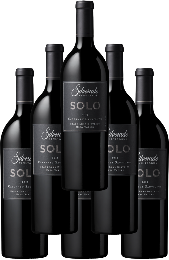 Silverado Vineyards Cabernet Sauvignon Solo Stags Leap District 2021 750 ML (6 Bottles)