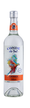 Conde Do Sul Silver Cachaca – Light & Aromatic Brazilian White Wine 750 ML