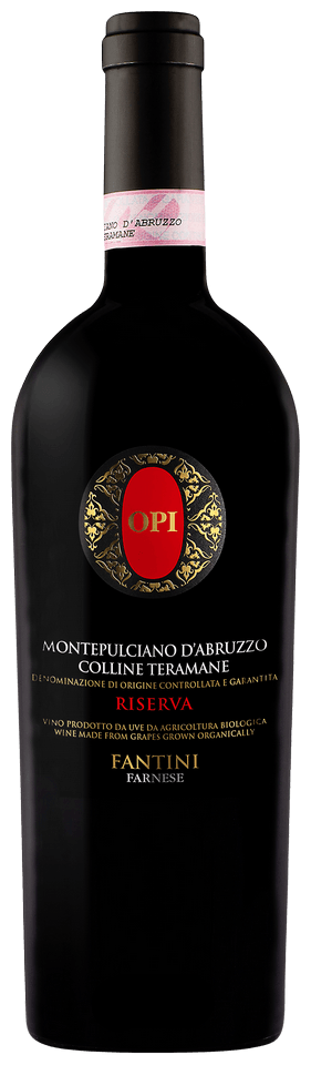 Farnese Montepulciano d'Abruzzo Colline Teramane Fantini Opi Riserva 2011 750 ML