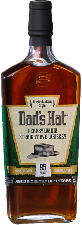 Dads Hat Straight Pennsylvania Rye Whiskey 750 ML