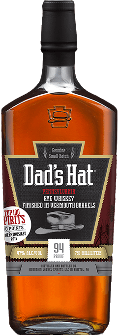 Dad S Hat Finished in Vermouth Casks Rye Whiskey 750 ML