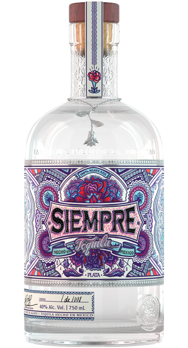Siempre Tequila Plata 750 ML