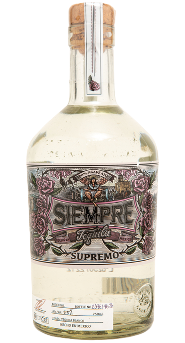 Siempre Tequila Supremo Blanco 750 ML