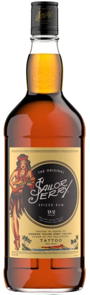 Sailor Jerry Spiced Navy Rum 1 L