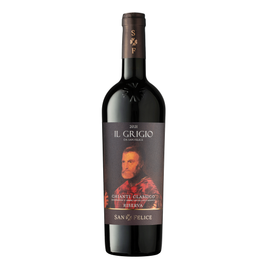 San Felice Il Grigio Chianti Classico Gran Selezione 750ml bottle Tuscan red wine with rich dark fruit and elegant tannins