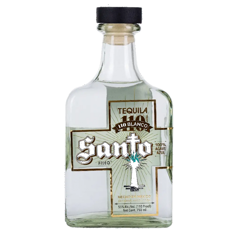 Santo Fino Blanco 110 Proof Tequila 750 ML