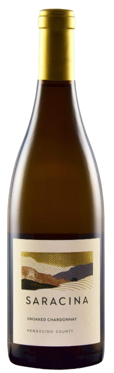 Saracina Unoaked Chardonnay Mendocino County 750 ML