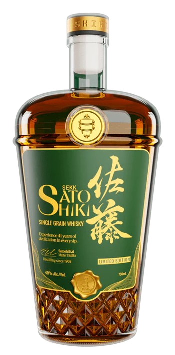 Sekk Sato Shiki 41 Year Old Single Grain Japanese Whiskey 750 ML