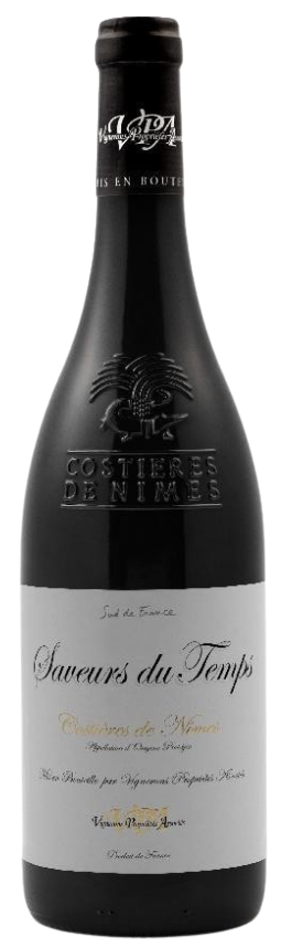 Saveurs De Temps Costieres Du Nimes 2018 Red Wine 750 ML