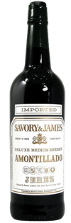 Savory & James Amontillado Deluxe Medium Sherry Jerez-Xeres-Sherry 750 ML