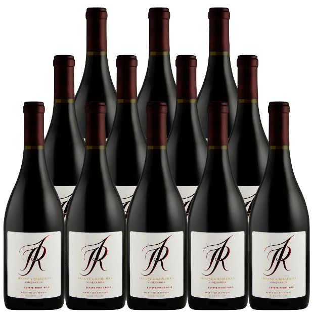 Irvine & Roberts Vineyards Pinot Noir Estate Rogue Valley 2019 750 ML (12 Bottles)
