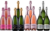 Garibaldi Vero Demi Sec Rose & Vero Brut & Vero Brut Rose & Moscatel 750 ML (12 Bottles)