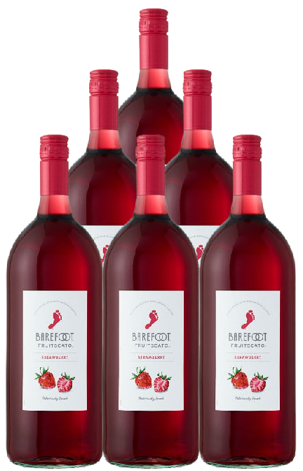 Barefoot Cellars Fruit-Scato Strawberry 1.5 L (6 Bottles)
