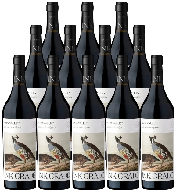 Ink Grade Cabernet Sauvignon Napa Valley 2019 750 ML (12 Bottles)