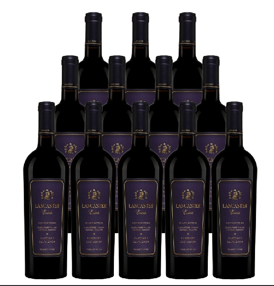 Lancaster Estate Cabernet Sauvignon Alexander Valley 2019 750 ML (12 Bottles)