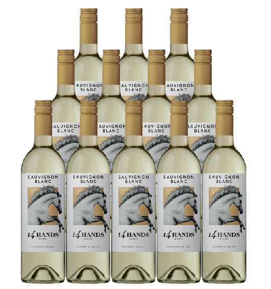 14 Hands Sauvignon Blanc Columbia Valley 750 ML (12 Bottles)