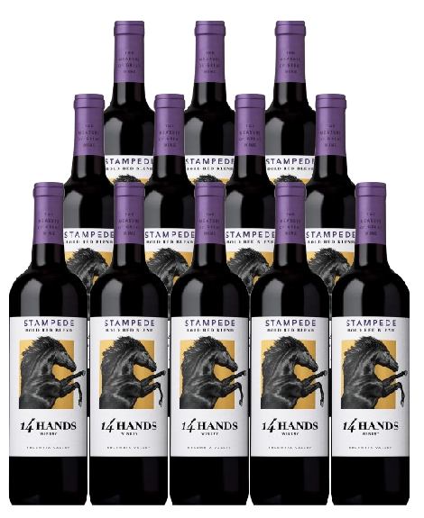 14 Hands Red Blend Stampede Columbia Valley 750 ML (12 Bottles)