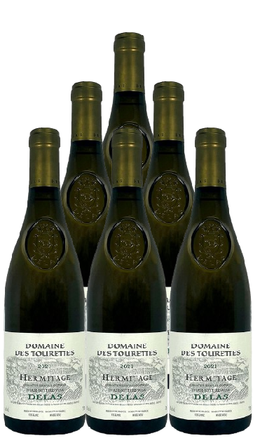 Delas Hermitage Domaine Des Tourettes 2021 750 ML (6 Bottles)