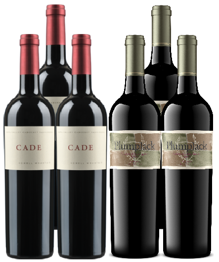 Cade & Plumpjack Estate Cabernet Sauvignon 2022 750 ML (6 Bottles Combo)