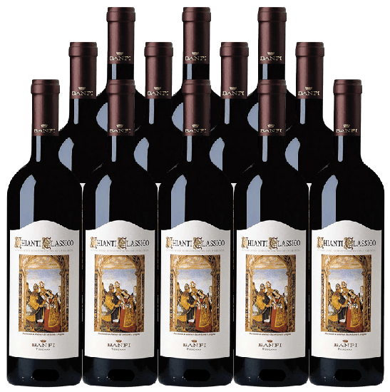 Banfi Chianti Classico 2023 750 ML (12 Bottles)