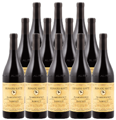 Renato Ratti Barolo Marcenasco 750 ML (12 Bottles)