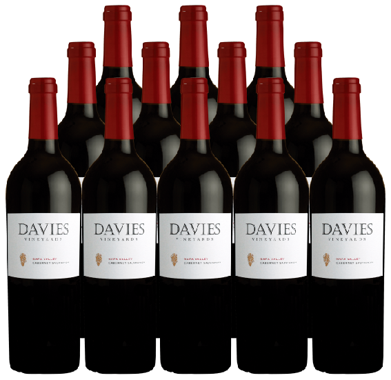 Davies Vineyards Napa Valley Cabernet Sauvignon 2022 750 ML (12 Bottles)