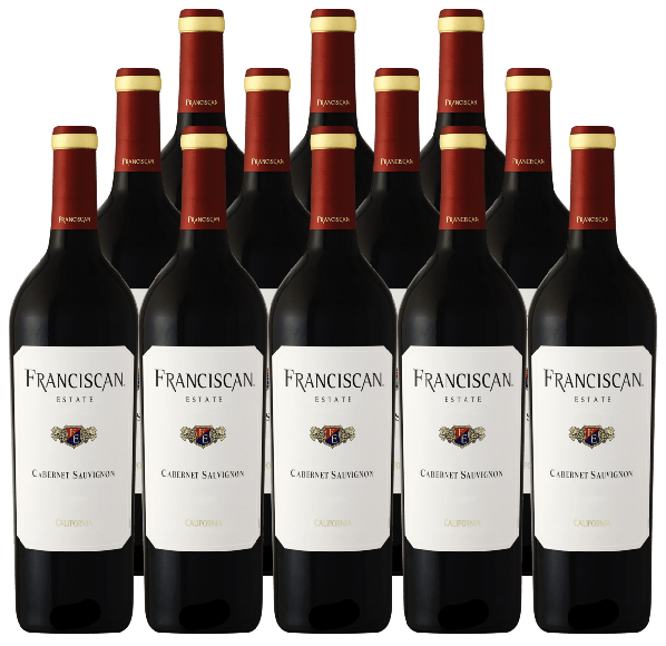 Franciscan Estate Cabernet Sauvignon 750 ML (12 Bottles)