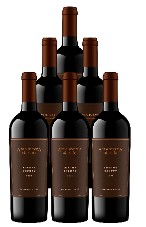 Anakota Helena Montana Vineyard Cabernet Sauvignon 2021 750 ML (6 Bottles)