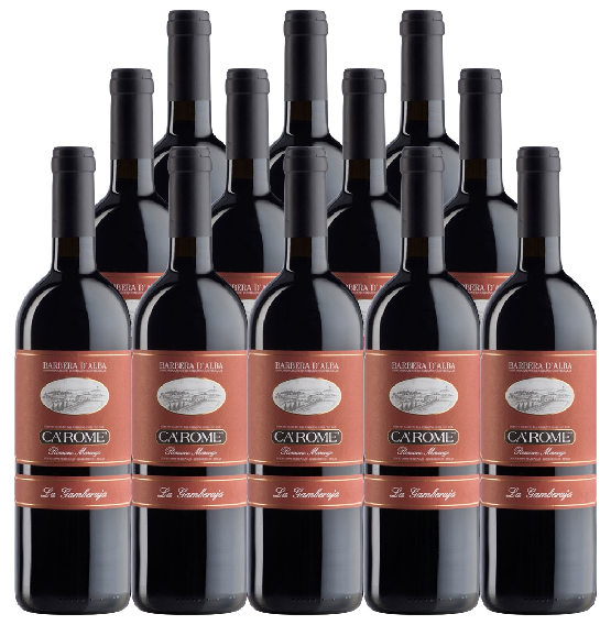Ca'rome' Barbera D'alba La Gamberaja 2022 750 ML (12 Bottles)