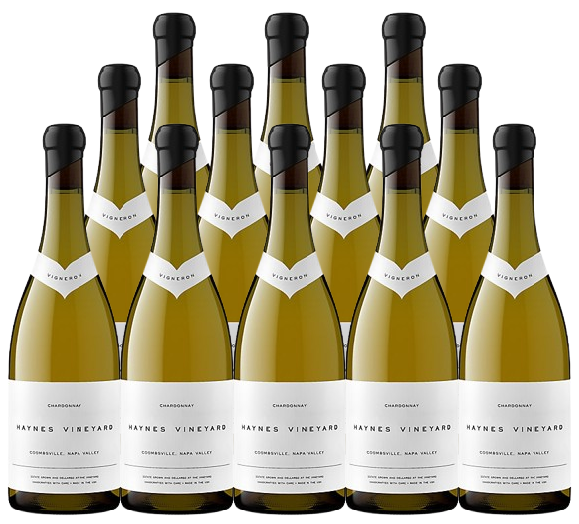 Haynes Vineyard Chardonnay Vigneron Coombsville 2021 750 ML (12 Bottles)