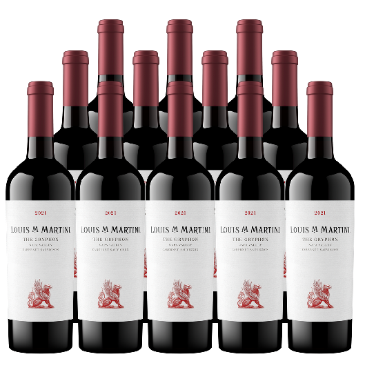 Louis Martini Gryphon Cabernet Sauvignon 750 ML (12 Bottles)