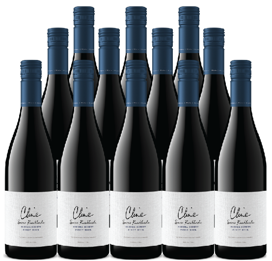 Cline Seven Ranchlands Pinot Noir 2023 750 ML (12 Bottles)