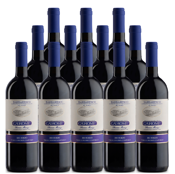 Ca'rome' Barbaresco Rio Sordo 2020 750 ML (12 Bottles)