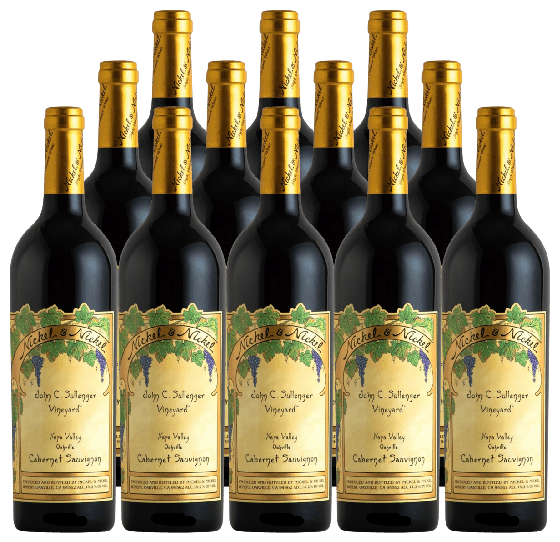 Nickel & Nickel Cabernet Sauvignon John C Sullenger Vineyard Oakville 2023 750 ML (12 Bottles)
