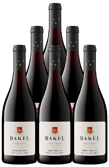 Dakel Pinot Noir Vinedo Maricerro Itata Valley 2020 750 ML (6 Bottles)