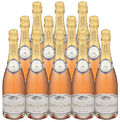 Chateau De Bligny Champagne Brut Rose Grande 750 ML (12 Bottles)