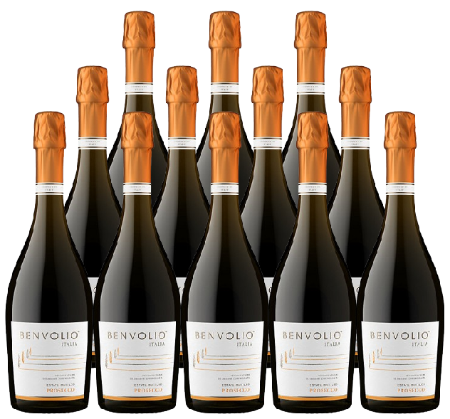 Benvolio Prosecco Extra Dry 750 ML (12 Bottlees)