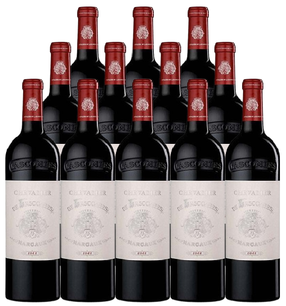 Chevalier De Lascombes Margaux 2022 750 ML (12 Bottles)