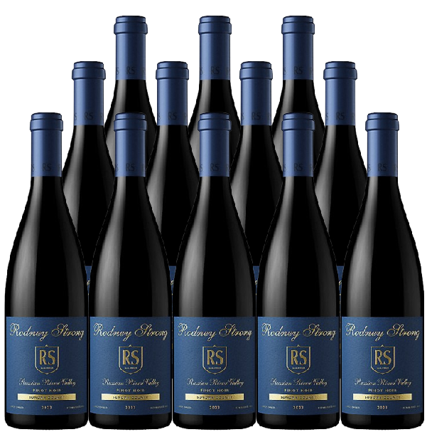Rodney Strong Pinot Noir Limited Blue Label Russian River Valley 2023 750 ML (12 Bottles)