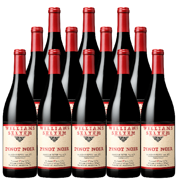 Williams Selyem Pinot Noir Russian River Valley 2024 750 ML (12 Bottles)