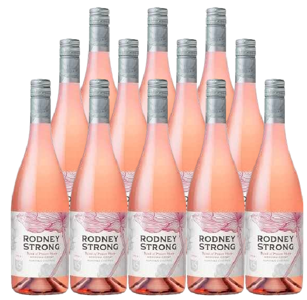 Rodney Strong Rose of Pinot Noir 2024 750 ML (12 Bottles)