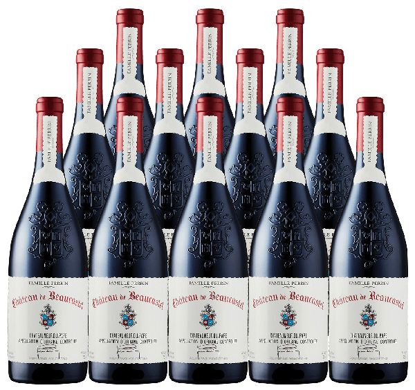 Chateau Beaucastel Chateauneuf-du-Pape Rouge 2021 750 ML (12 Bottles)