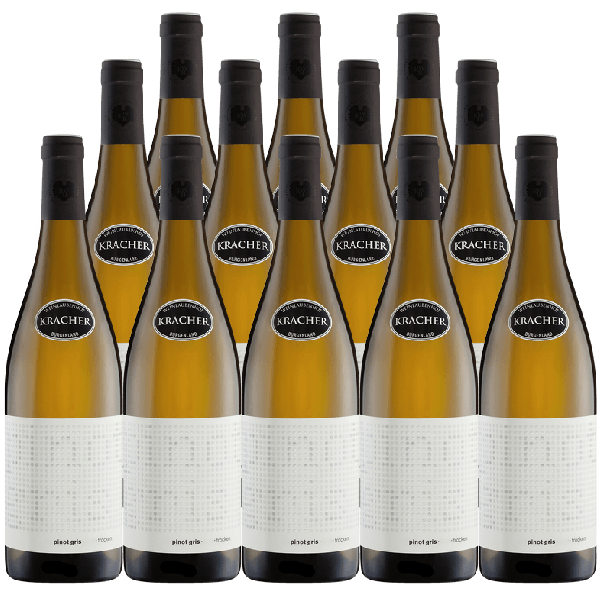 Kracher Pinot Gris Trocken Burgenland 2022 750 ML (12 Bottles)