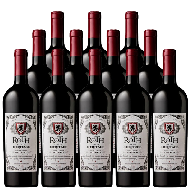 Roth Estate Red Wine Heritage Limited Release Sonoma County 2022 750 ML (12 Bottles)